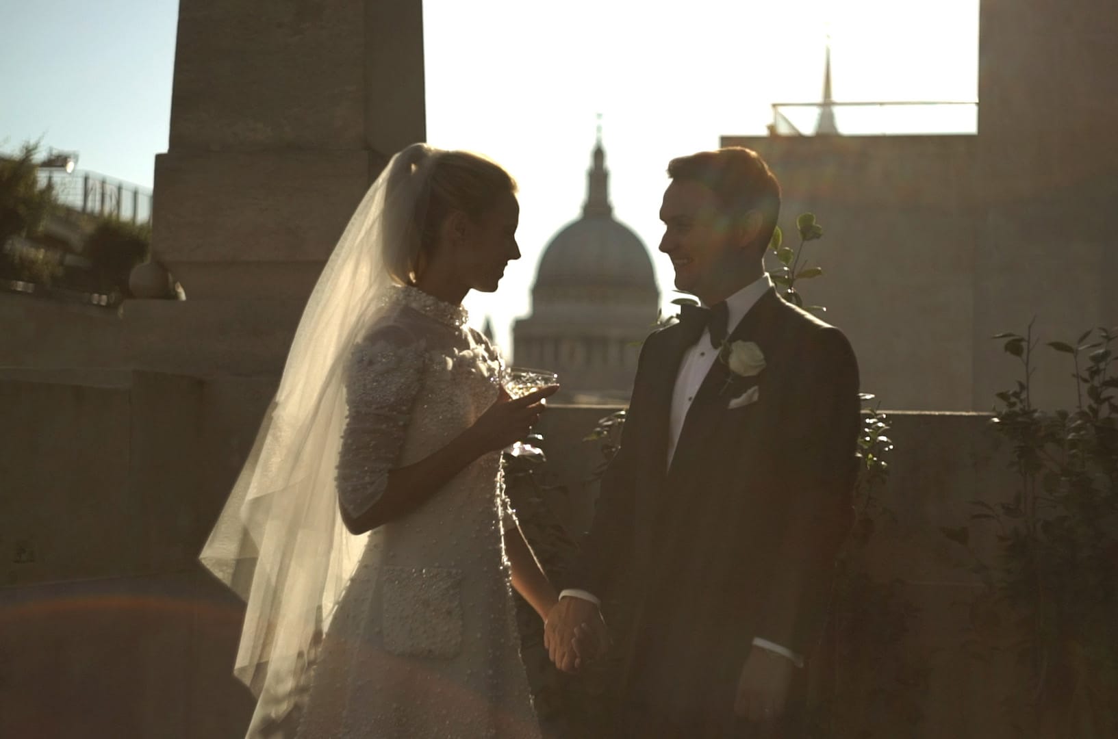 A Short Dress at The Ned London Wedding