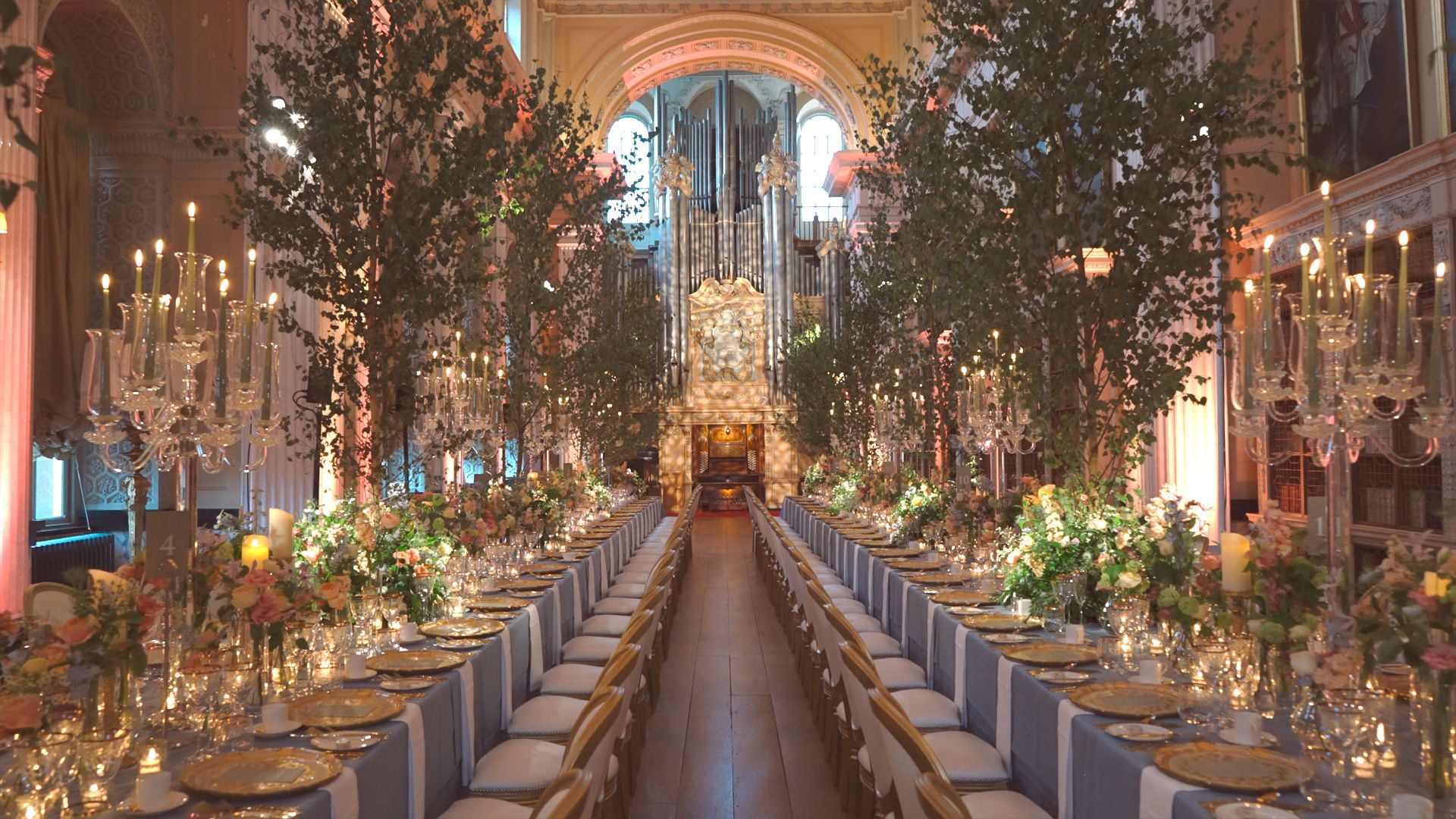 Enchanted Forest Stateroom at Blenheim Palace Wedding