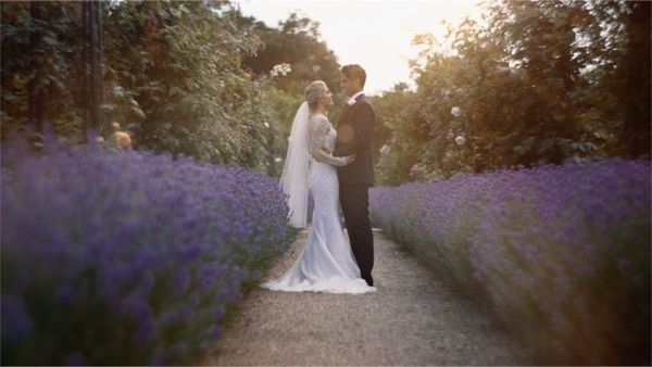 Beautiful Walled Garden Ceremony at the Four Seasons Hampshire
