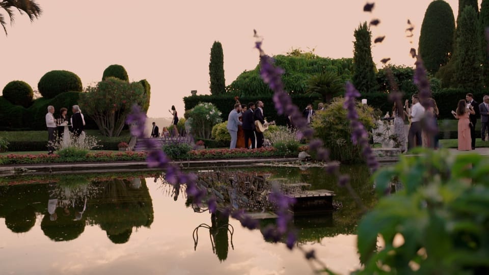 Golden Lit French Riviera, Villa Ephrussi de Rothschild Destination Wedding Film